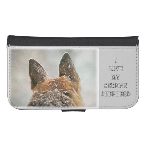 German Shepherd iPhone Wallet Case