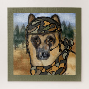 GERMAN SHEPHERD JIGSAW PUZZLE