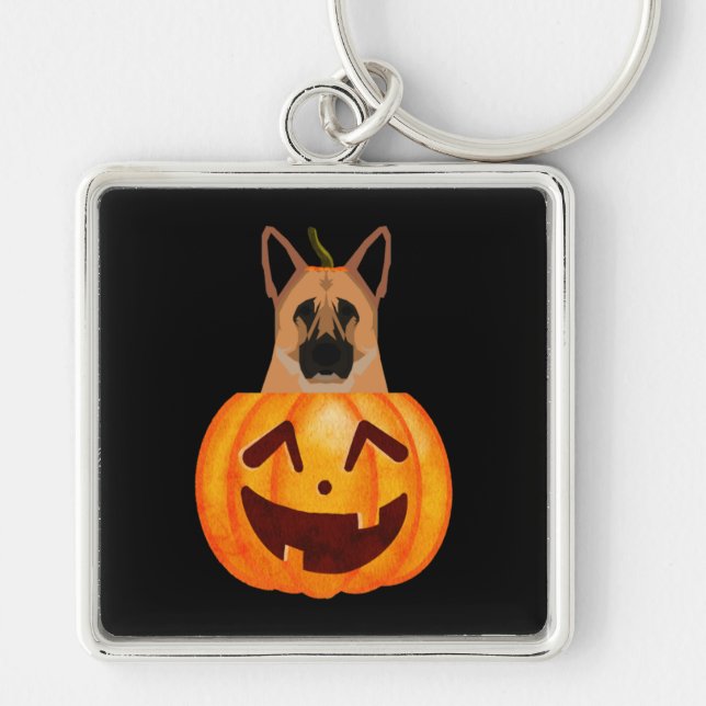 German Shepherd       Keychain (Front)