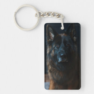 German Shepherd Keychain