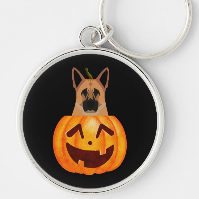 German Shepherd          Keychain (Front)