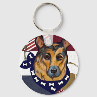 GERMAN SHEPHERD KEYCHAIN