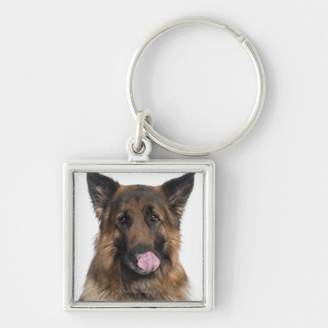 German Shepherd Keychain (Front)