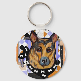 GERMAN SHEPHERD KEYCHAIN