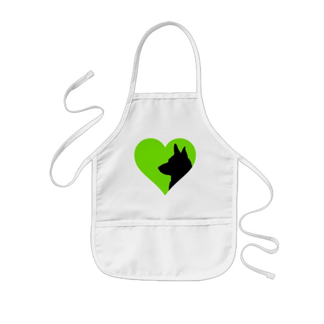 German Shepherd  Kids' Apron (Front)