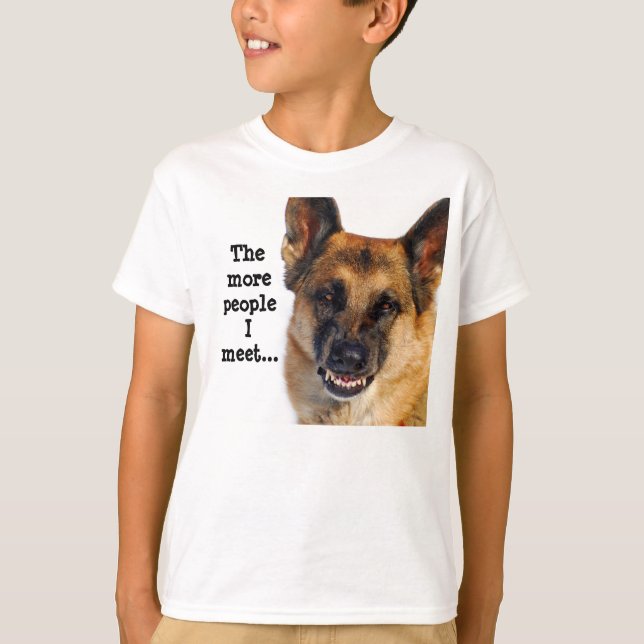 German Shepherd Kid's T-Shirt (Front)
