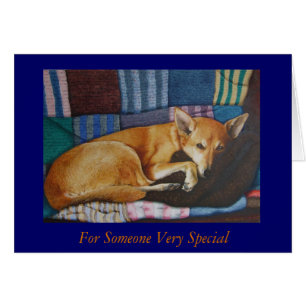 german shepherd labrador mixed breed dog portraits cards