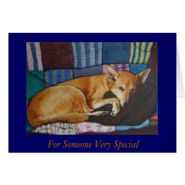 german shepherd labrador mixed breed dog portraits cards (Front Horizontal)