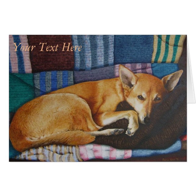 german shepherd labrador mixed breed dog portraits cards (Front Horizontal)