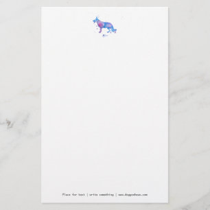 German Shepherd Letterhead