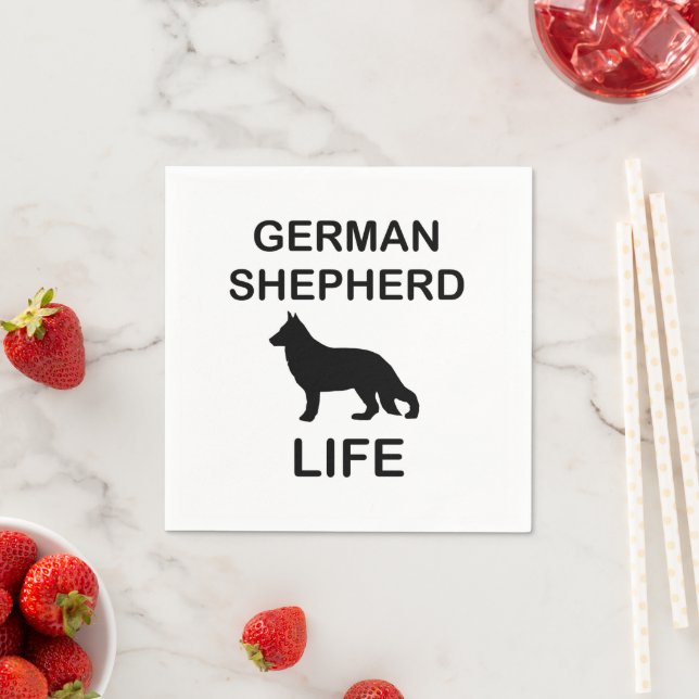 german shepherd life napkins (Insitu)