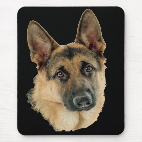 German Shepherd Love Mouse Pad