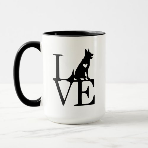 German Shepherd LOVE Mug