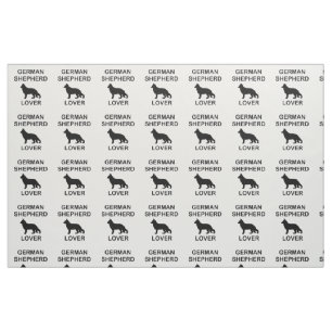 german shepherd lover fabric