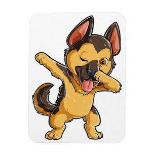 German Shepherd Lover Refrigerator Magnet
