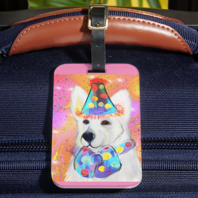 German Shepherd       Luggage Tag (Front Insitu 2)