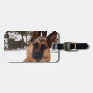 German Shepherd Luggage Tags