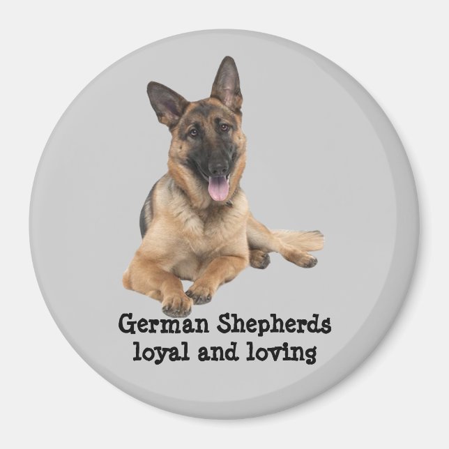 German Shepherd Magnet (Front)