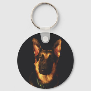 GERMAN SHEPHERD MALE keychain