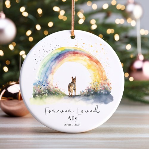 German Shepherd Memorial Ornament Pet Memorial