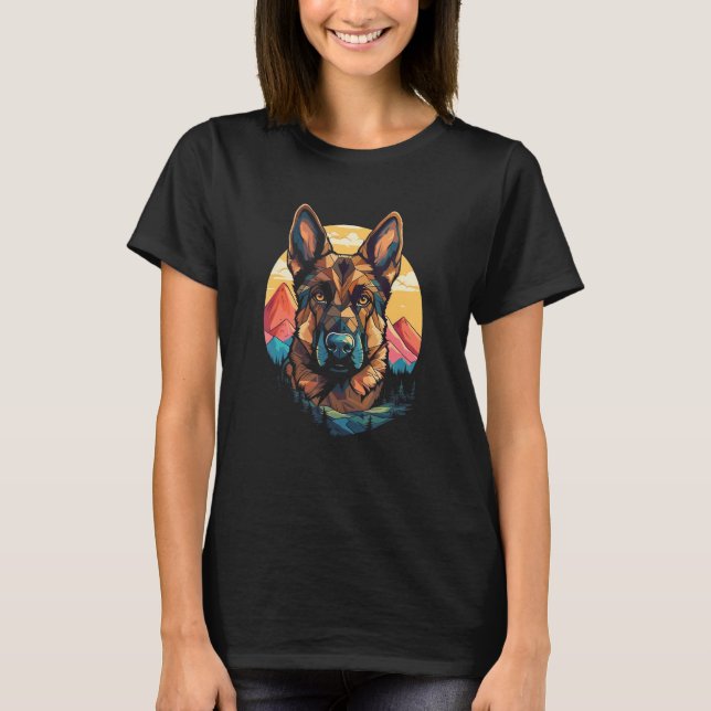 German Shepherd Men Women Kids 4 T-Shirt (Front)