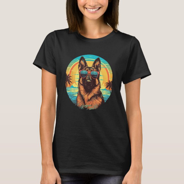 German Shepherd Men Women Kids T-Shirt (Front)