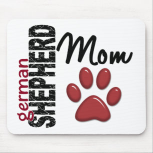 German Shepherd Mom 2 Mouse Pad