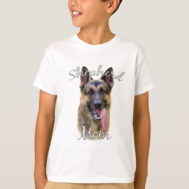 German Shepherd Mom 2 T-Shirt (Front)