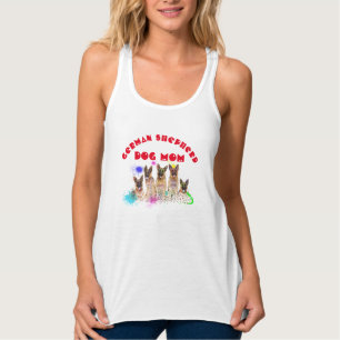 German Shepherd Mom Best Dog Mom Ever Tank Top