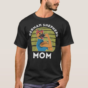 German Shepherd Mom Funny German Shepherd T-Shirt