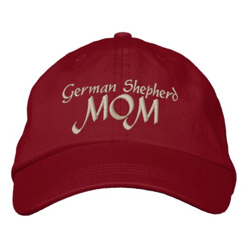 German Shepherd Mom Gifts Embroidered Baseball Cap