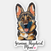 German Shepherd Mom Heart