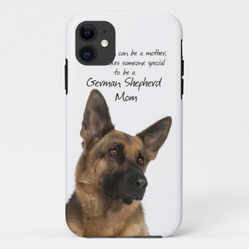 German Shepherd Mom iPhone 5 Case