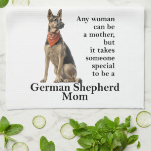 German Shepherd Mom Kitchen Towel