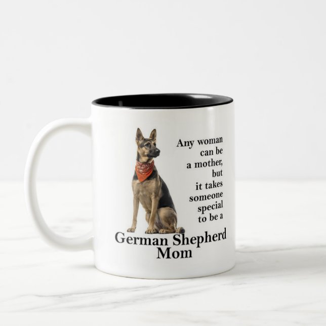 German Shepherd Mom Mug (Left)