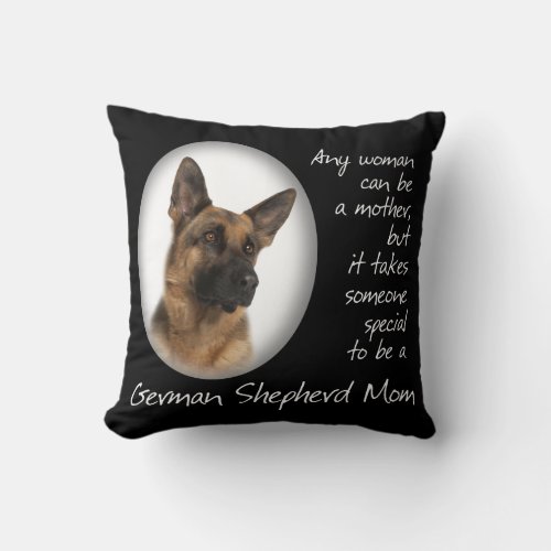 German Shepherd Mom Pillow