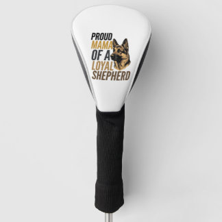 German Shepherd Mom Shirt Vintage Dog Mama Graphic Golf Head Cover