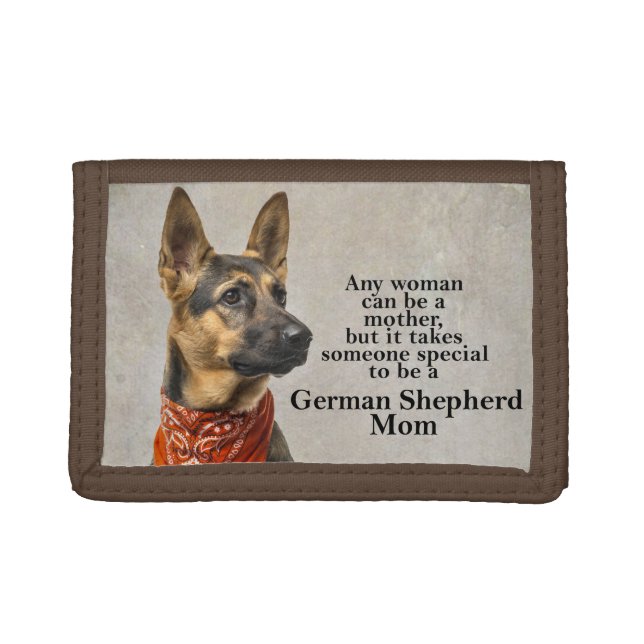 German Shepherd Mom Wallet (Front)