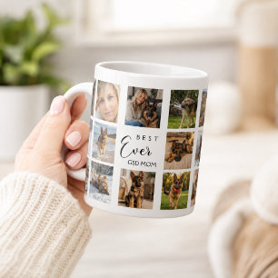 German Shepherd Mother mom photo collage Coffee Mug