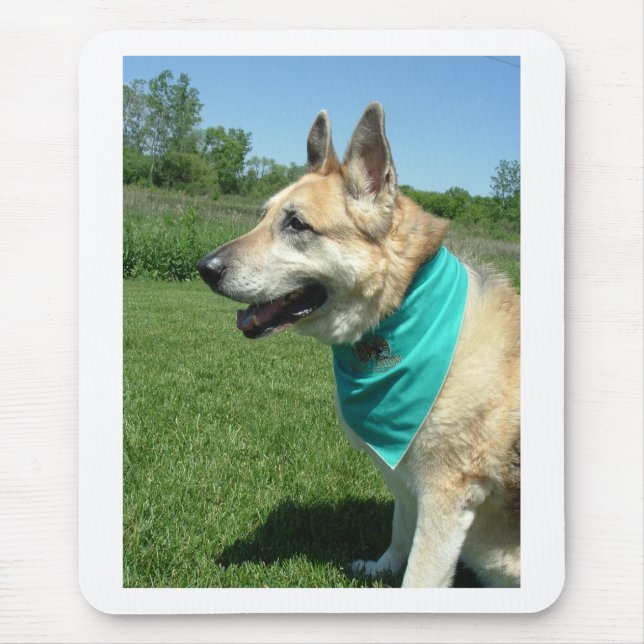 German Shepherd Mouse Pad (Front)