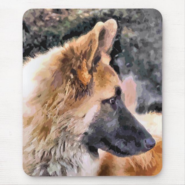 GERMAN SHEPHERD MOUSE PAD (Front)