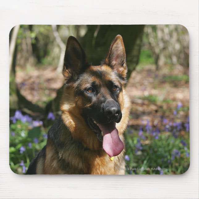 German Shepherd Mouse Pad (Front)