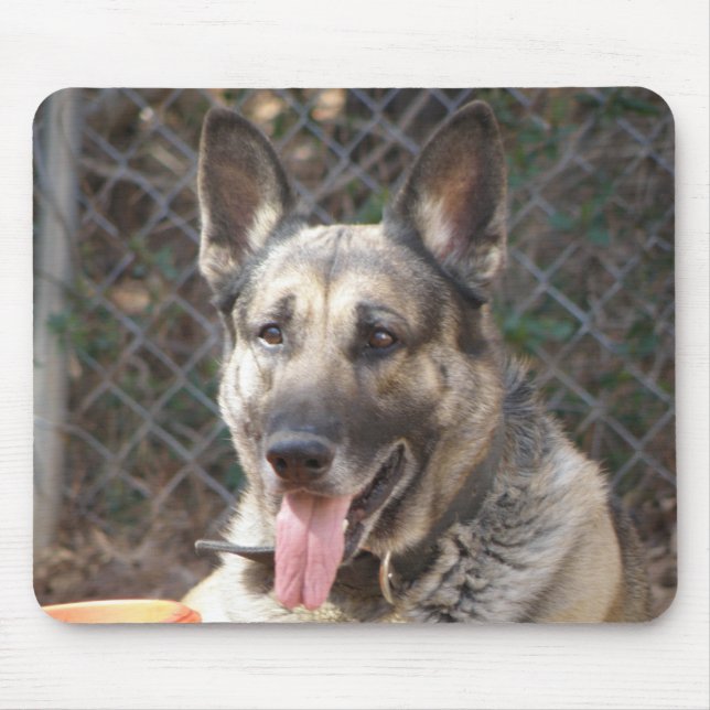 German Shepherd  Mouse Pad (Front)