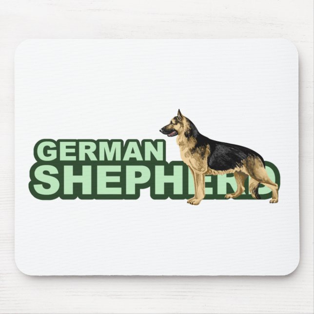 German Shepherd Mousepad (Front)