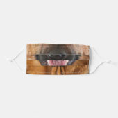 German Shepherd Mouth Face Mask (Front, Folded)