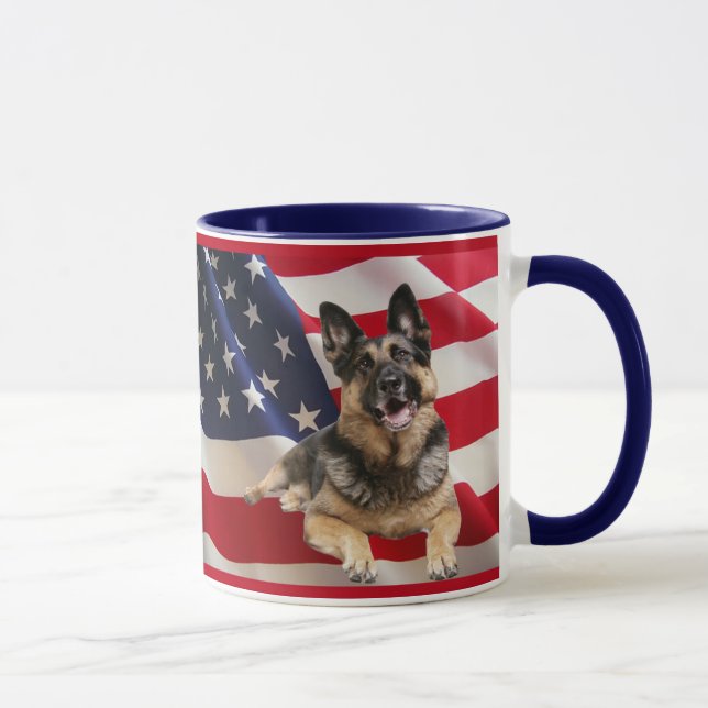 German Shepherd Mug (Right)