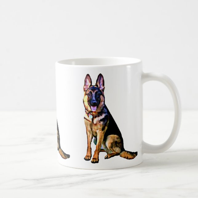 German Shepherd Mug (Right)
