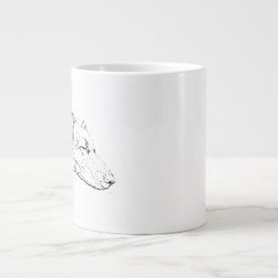 German Shepherd Mug, Personalized Dog Mom Coffee Giant Coffee Mug