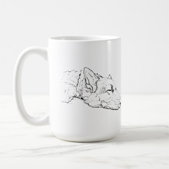 German Shepherd Mug, Personalized Dog Mom Coffee Mug (Left)