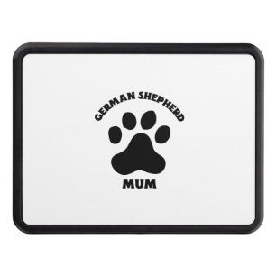 German shepherd mum hitch cover